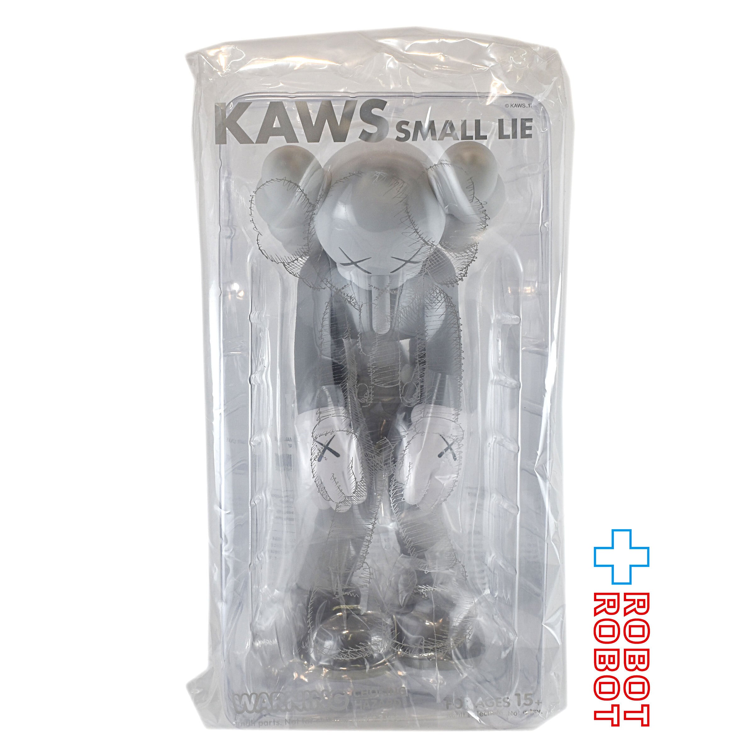 kaws small lie gray 未開封