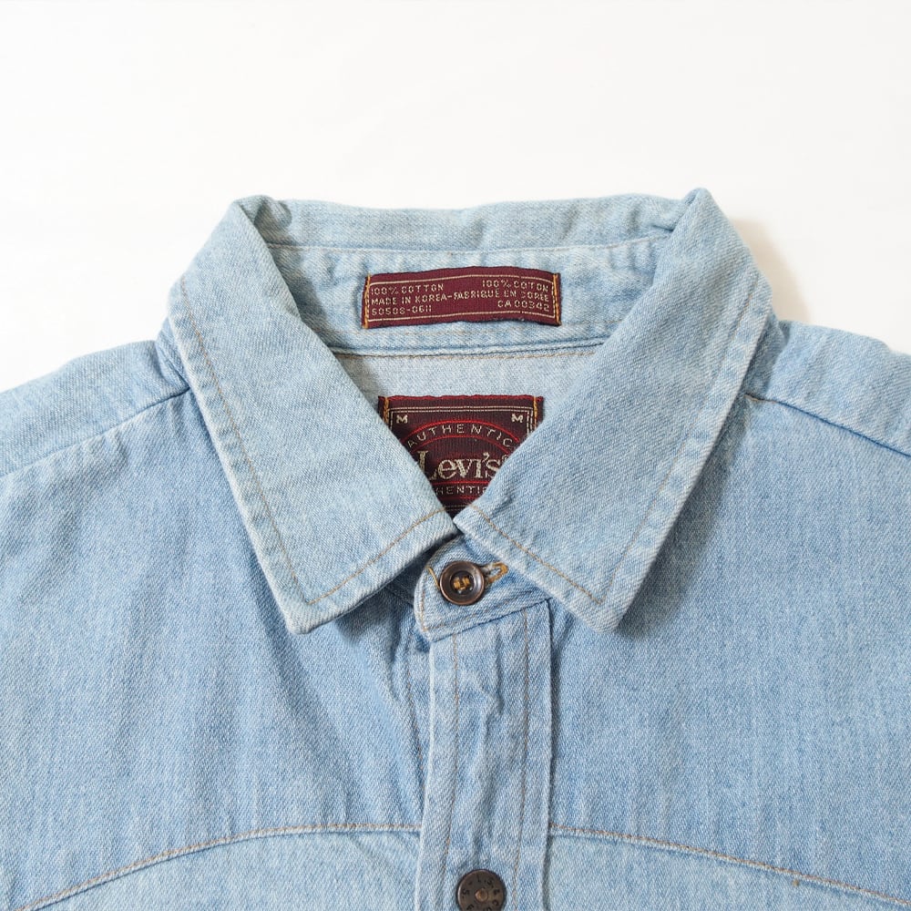 Levi's Denim Shirt リーバイス ウエスタン デニムシャツ スナップ