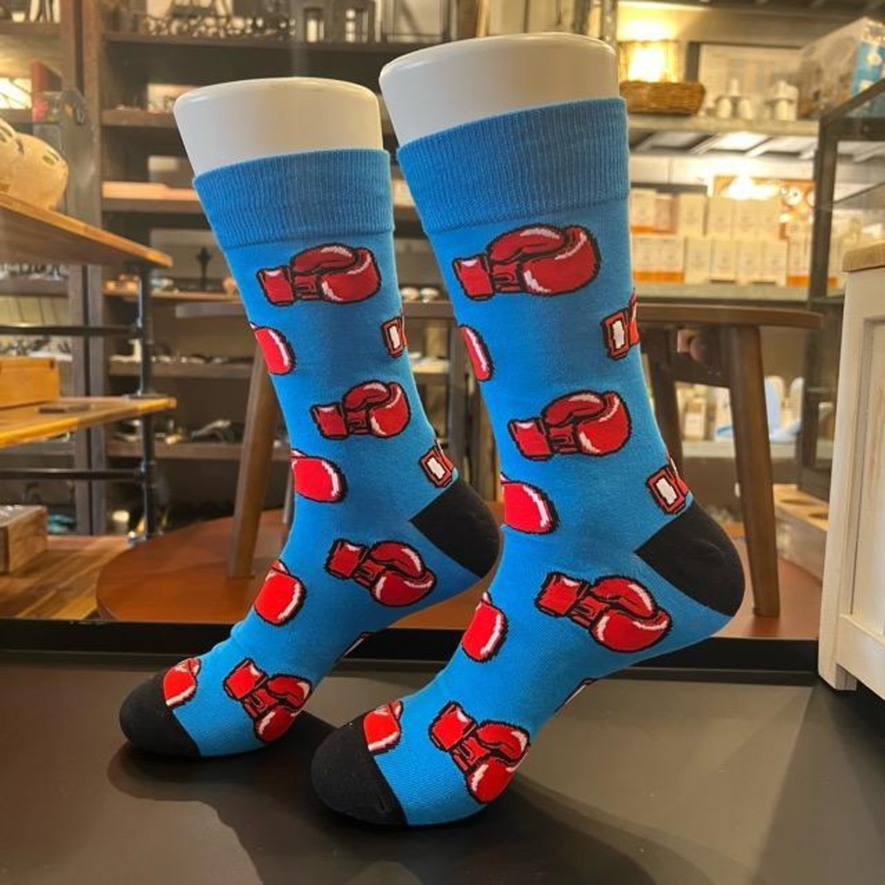 TOPANGA SOCKS Men's　Boxing gloves　靴下　メンズソックス　ボクシンググローブ　ボクシング　足元ファッション　プチギフト