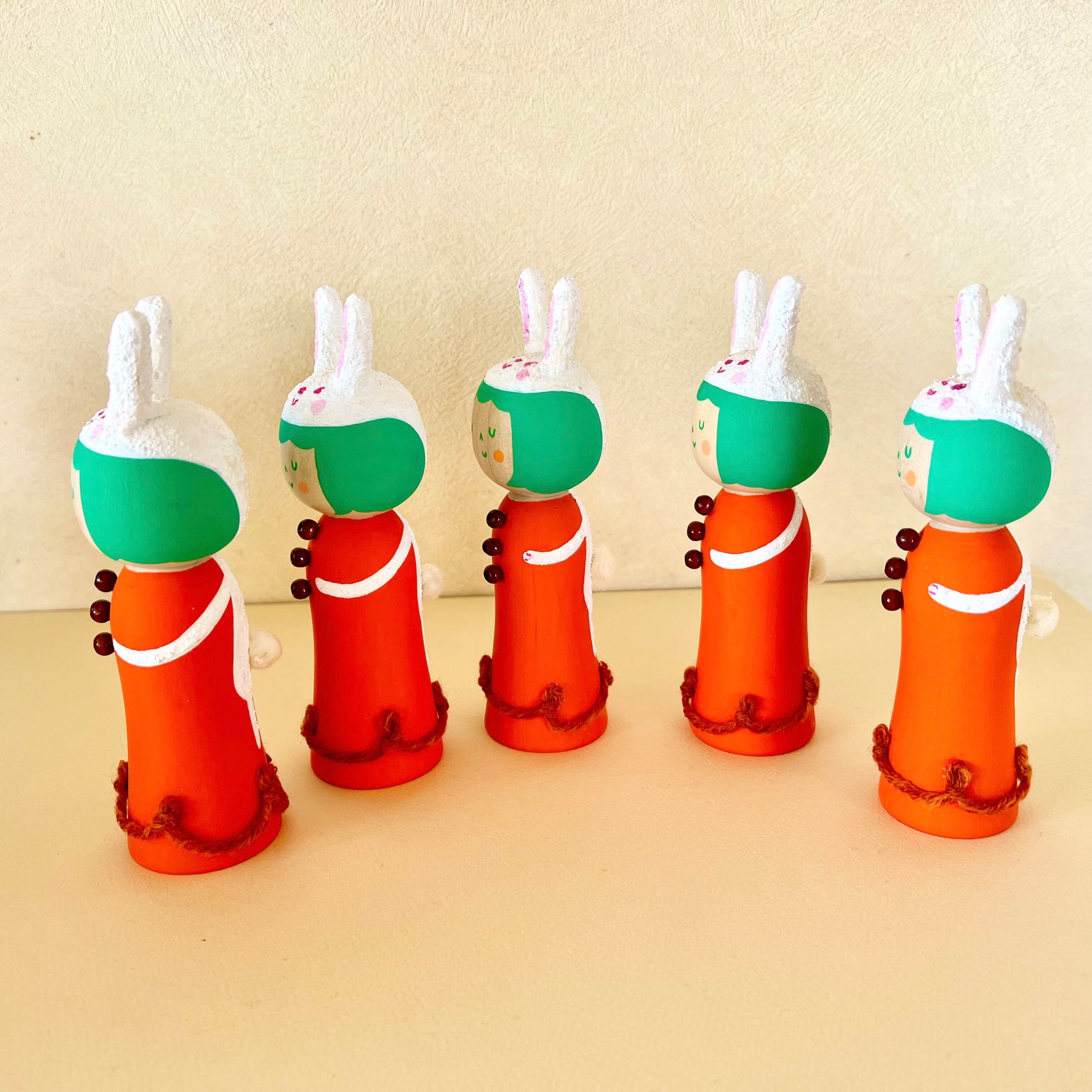 創作こけし うさぎ姫 | merry merry christmasland