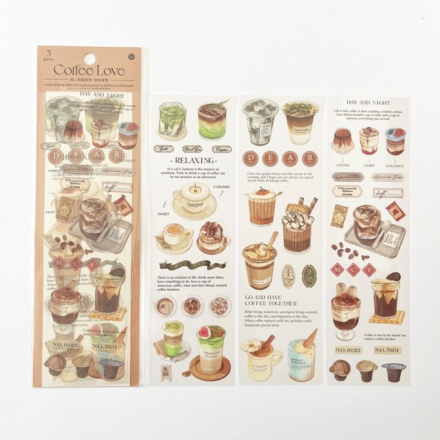 スイートステッカー　【コーヒー】