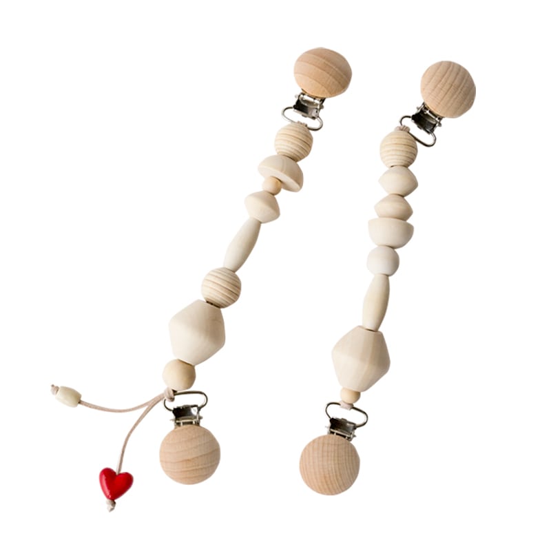 Blancket clip "White wood with hart"(ブランケットクリップ)