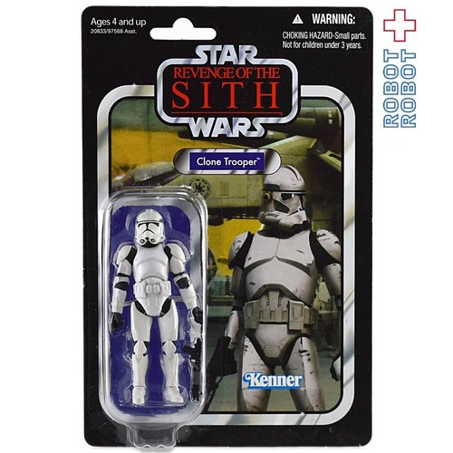 スター・ウォーズ VC 15 クローン・トルーパー [ROTS] ヴィンテージコレクション 3.75インチ アクションフィギュア 未開封 オファー無し/パンチド