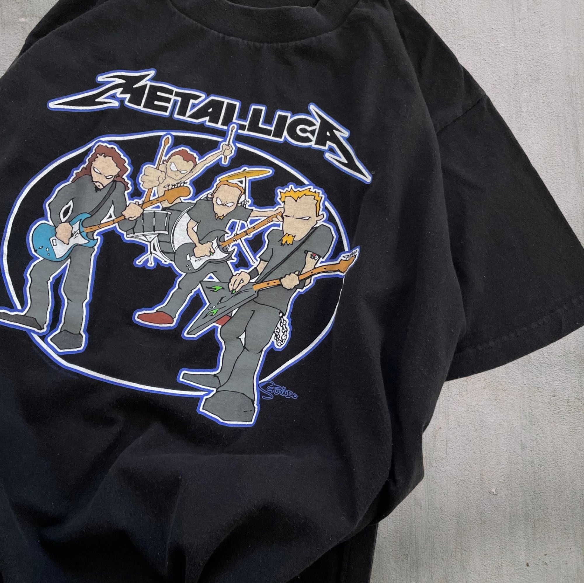 メタリカ　Tシャツ　90s  USA製　giantボディ