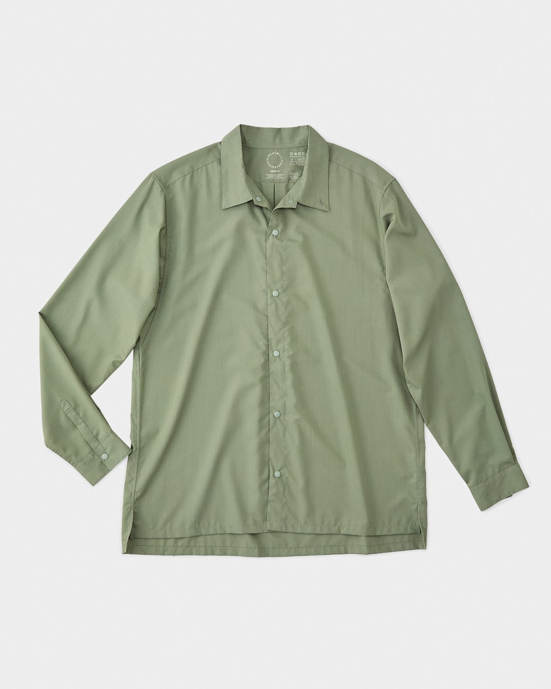山と道 / Bamboo Shirt #Granite Green