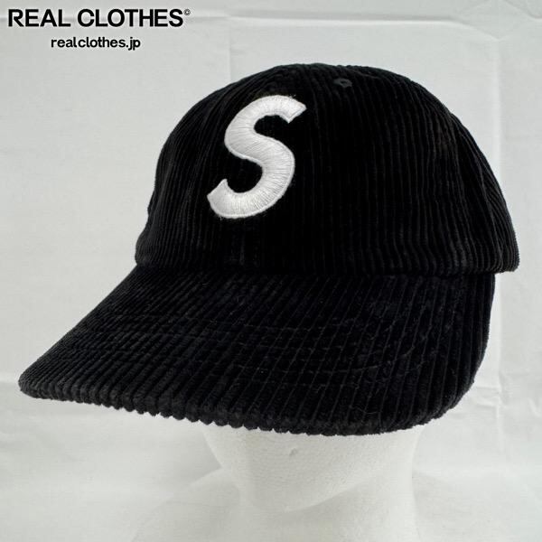 Supreme 24FW Corduroy S Logo 6-Panel 黒 【公式通販】