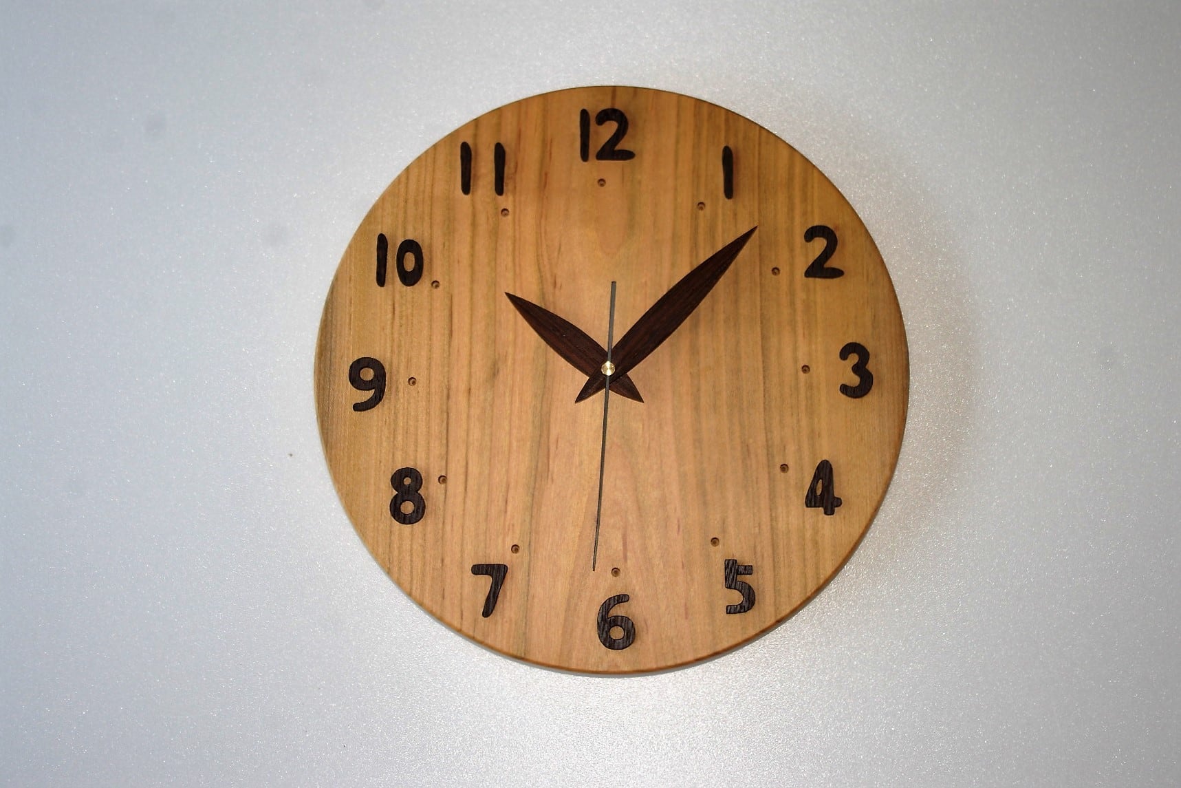 桜の掛け時計 桜の丸時計 | 井上家具制作室 mocomocoギャラリー