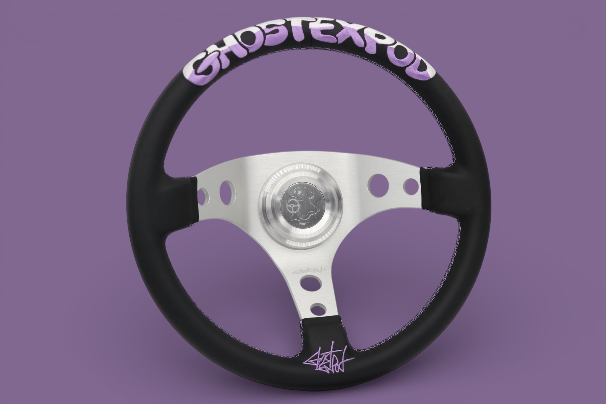 GHOSTEXPOD セカンドエディション ステアリング GEｽﾃｱ[2nd]purple