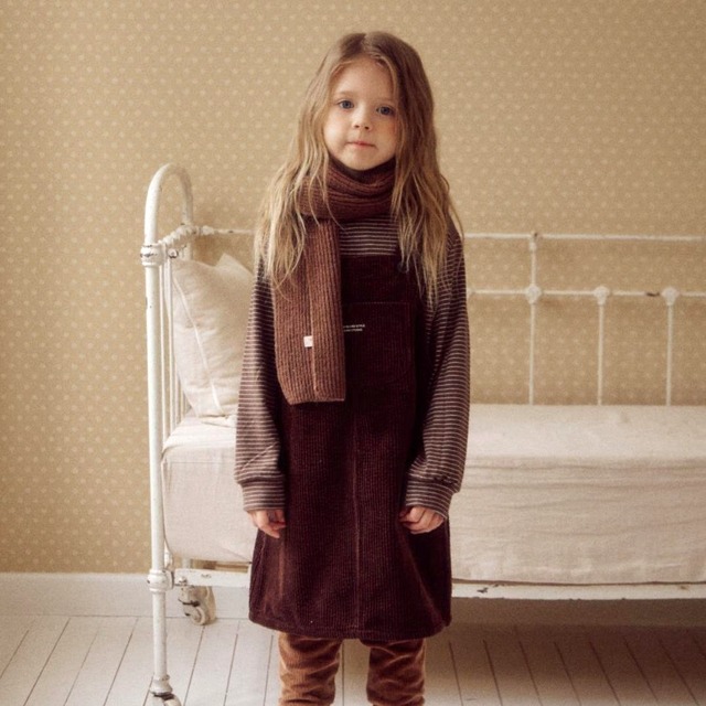 «予約»«ジュニアサイズあり» By MiMi コーデュロイジャンパースカート 2colors