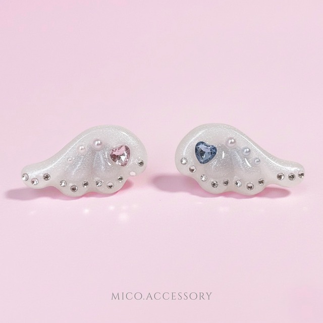 ときめく天使の羽リング