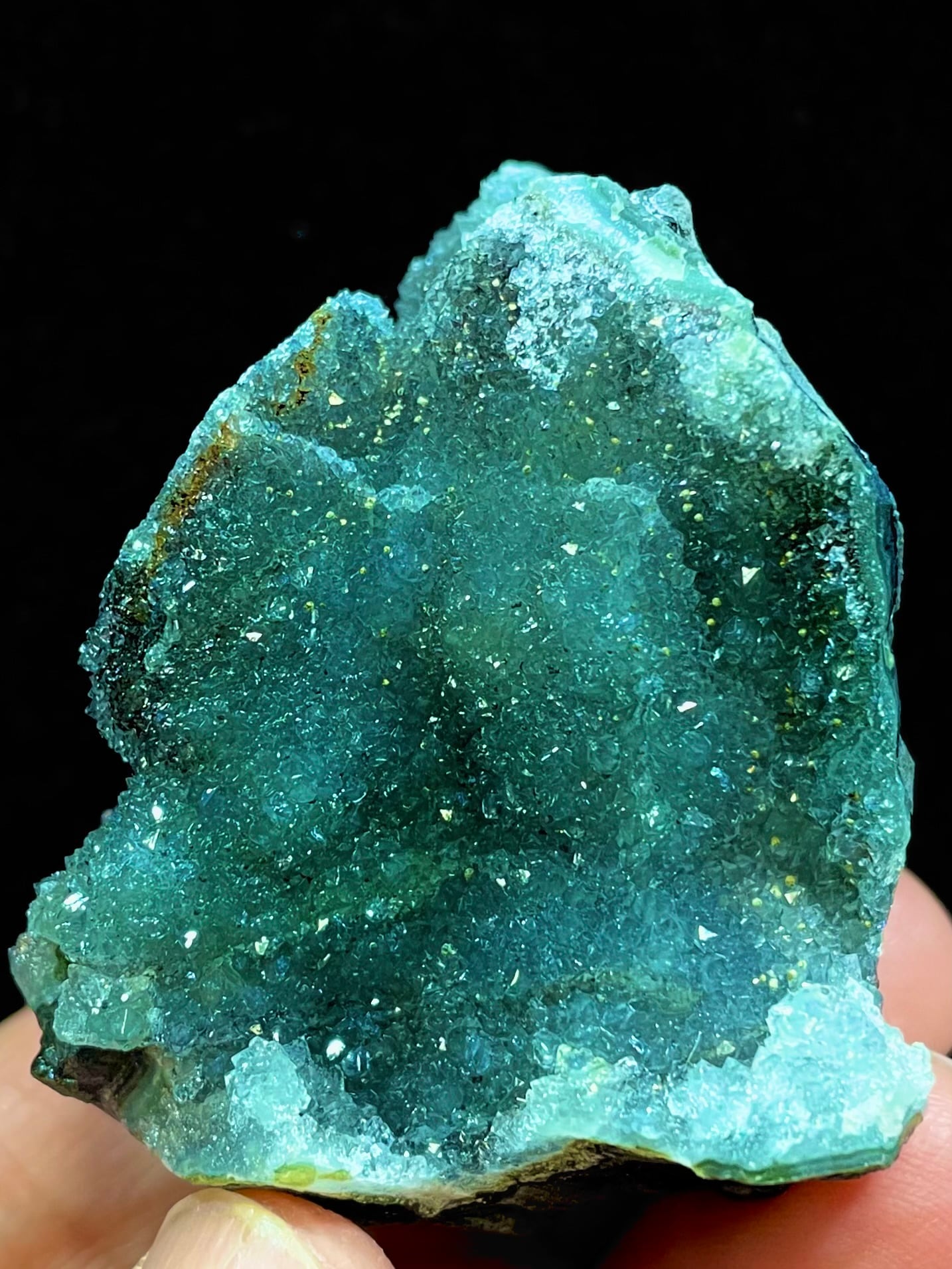 1) 「プラシオライト」原石