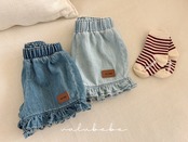 【取寄/韓国直送】26/SMフリルデニムパンツ｜ 夏服｜ベビー服｜韓国子供服
