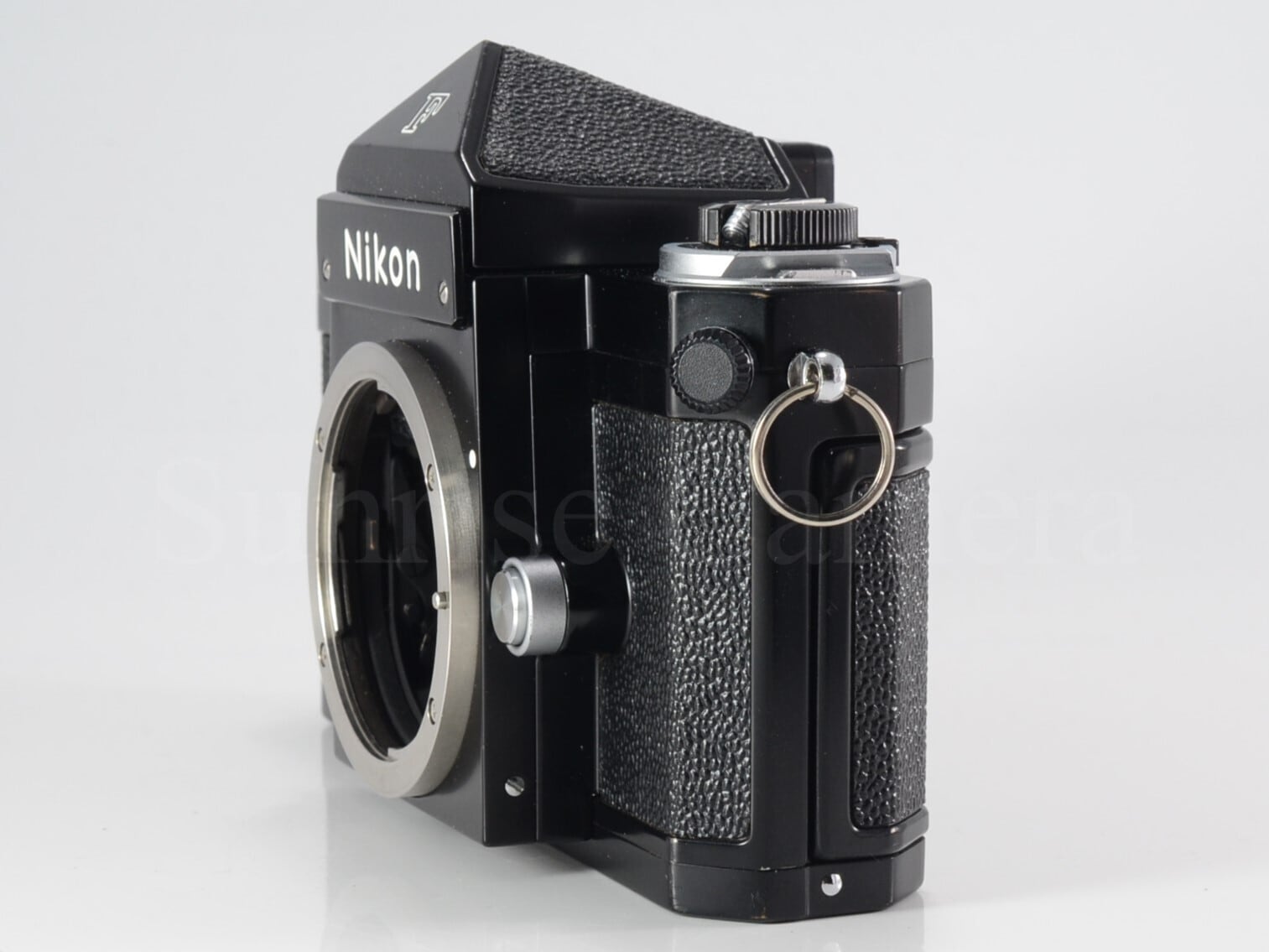 Nikon NEW F ブラックボディ AS-1 ガンカプラー付 整備済 ニコン