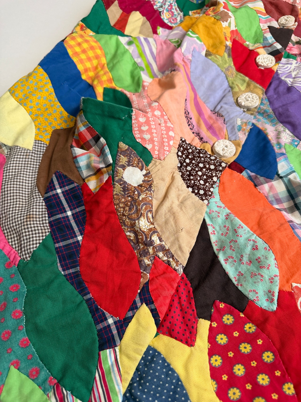 Handmade patchwork apron - 7