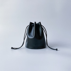 巾着バッグ　Kinchaku bag (black)