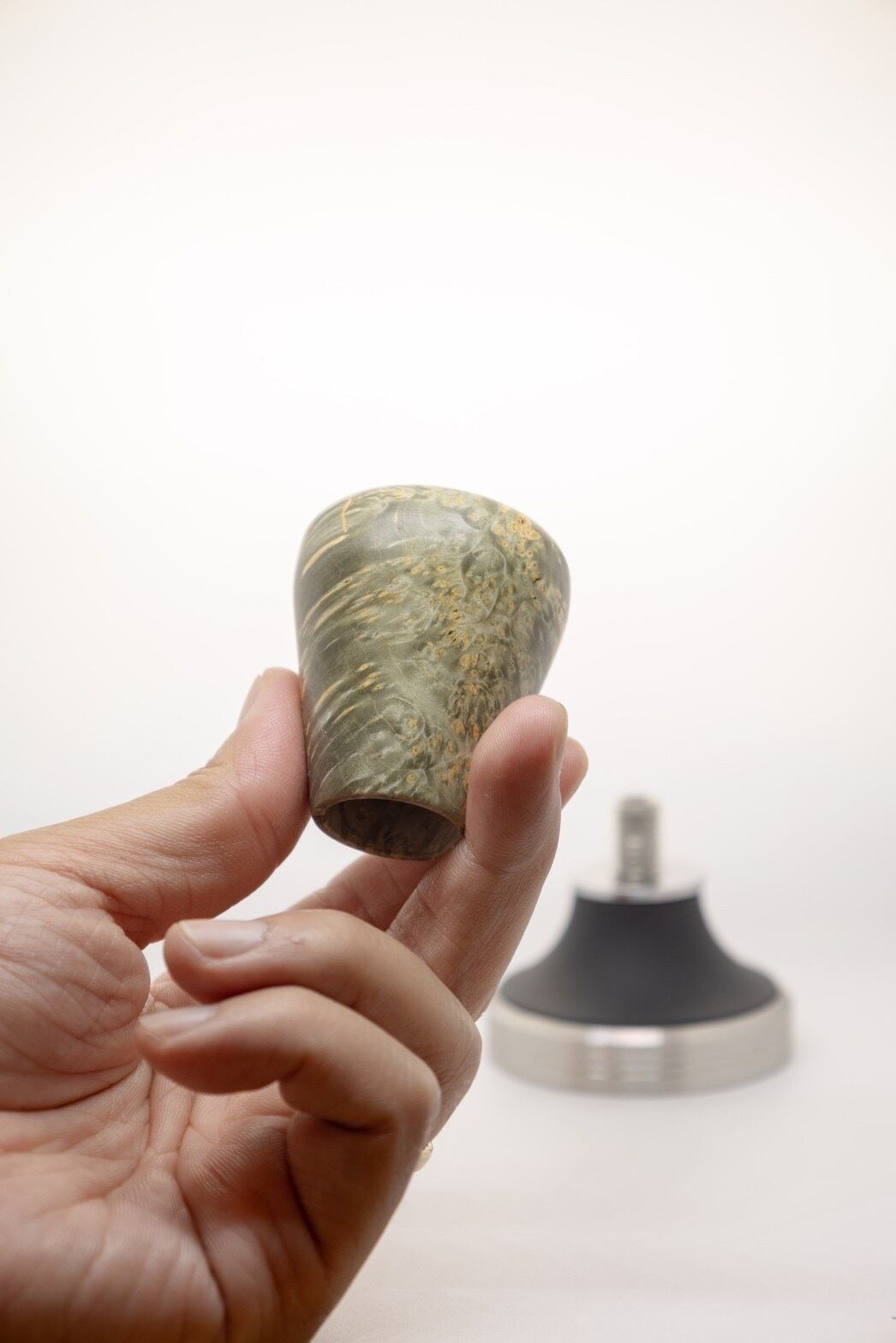 スタビライズドウッドハンドル グレー