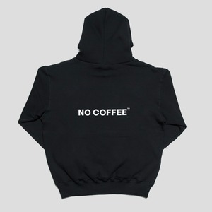 【NC by NO COFFEE】 フラットシーマ ビッグシルエットパーカー BLACK