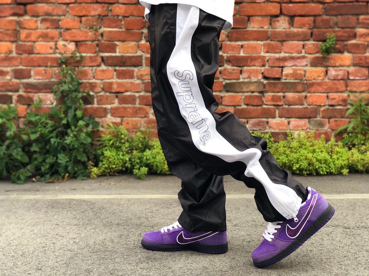 Supreme 19SS TAPED SEAM PANT BLACK MEDIUM 115IK2023 | BRAND BUYERS 