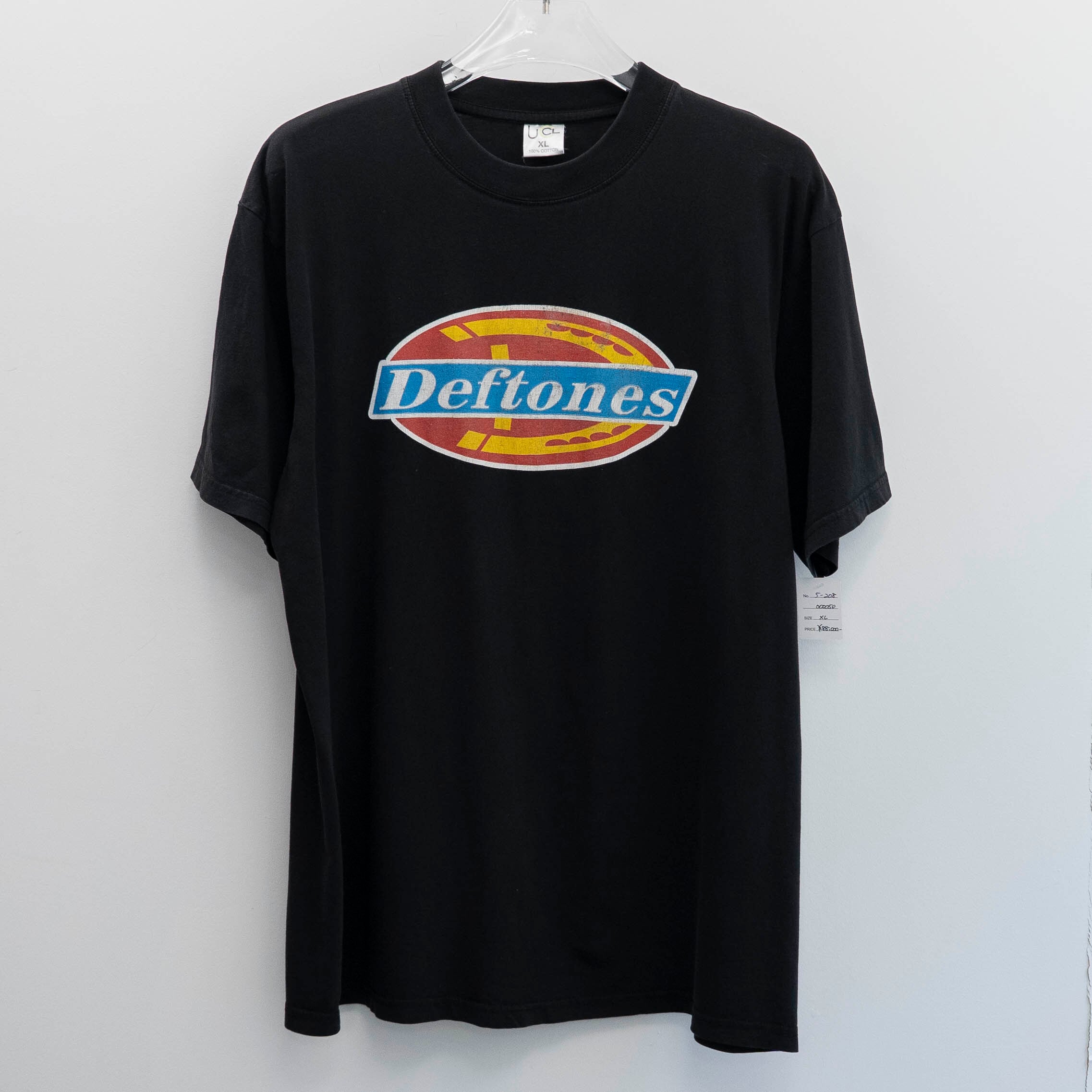 Deftones " Dickies Logo Parody " Euro XL 【A5-208】