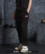 ◆ミニ裏毛 ワンポイントハート スウェットパンツ◆ng-93226