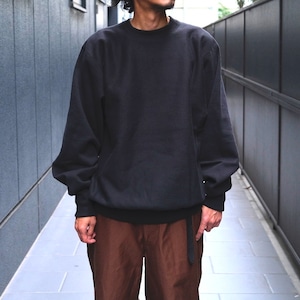 TUKI(ツキ) / cotton jumper/-BLACK-(0186)