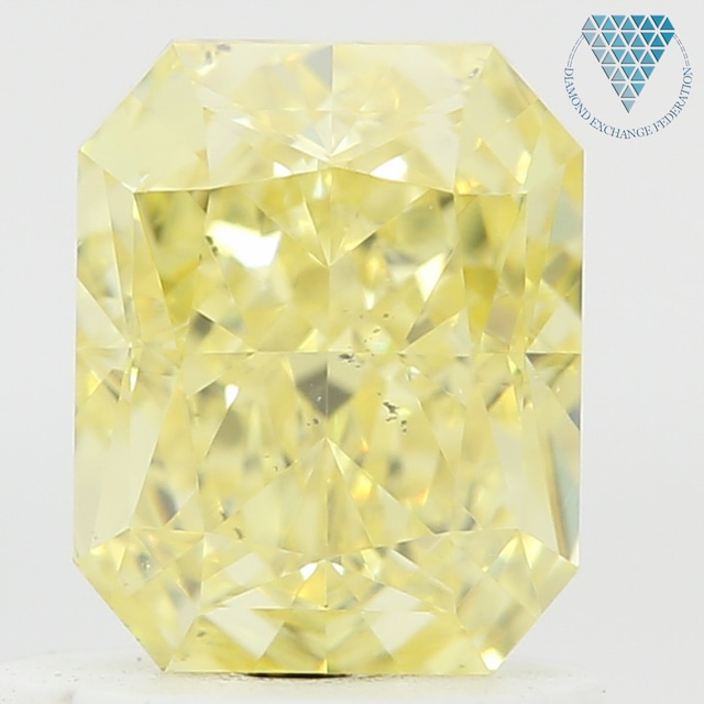 1.01 ct FANCY INTENSE  YELLOW SI1 RADIANT GIA 天然  ダイヤモンド ルース