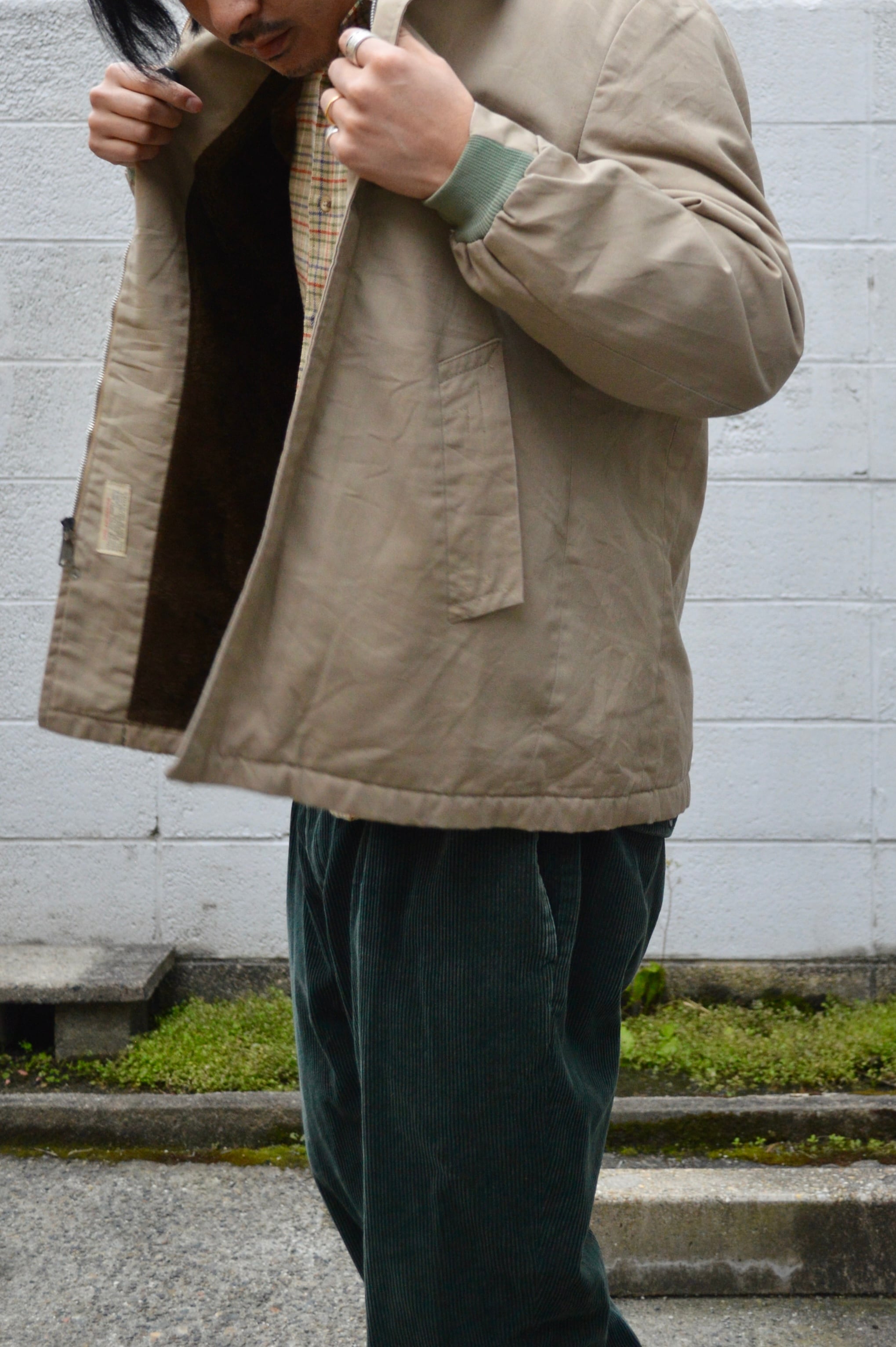 Sears 1970s Pharaoh Jacket Scovill Gripper Zip 50s-60s シアーズ