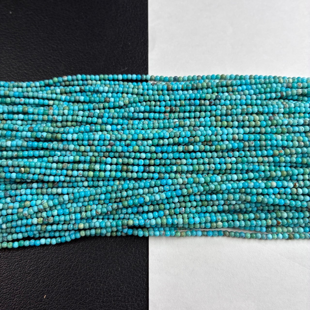 ターコイズ ラウンド/スムース 青 1.8㎜ | K0039
