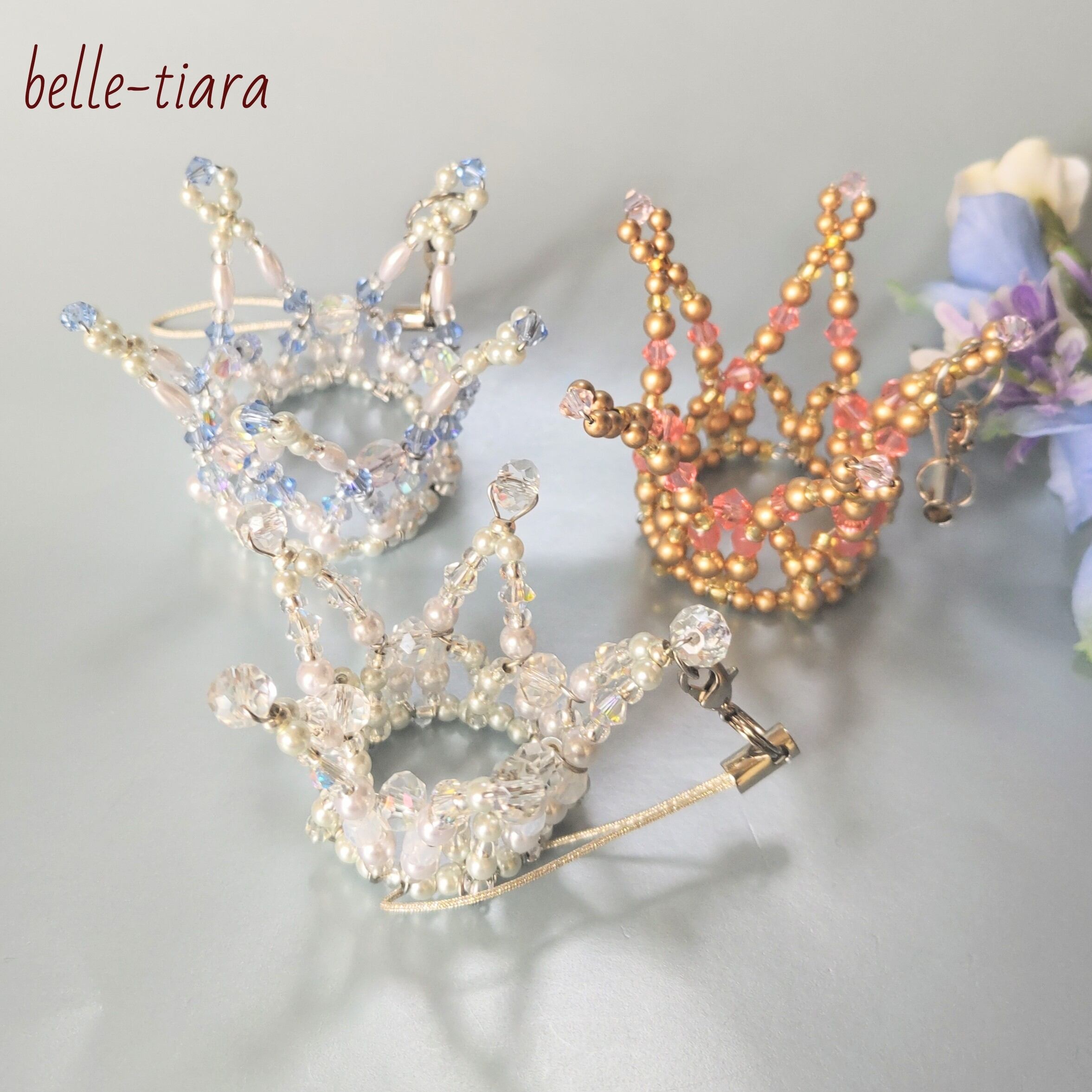 【あす楽対応】 ミニクラウンティアラ☆キーホルダー | belletiara ヘアアクセサリー