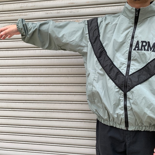 00s USARMY IPFU ミリタリー トレーニングジャケット ナイロン S