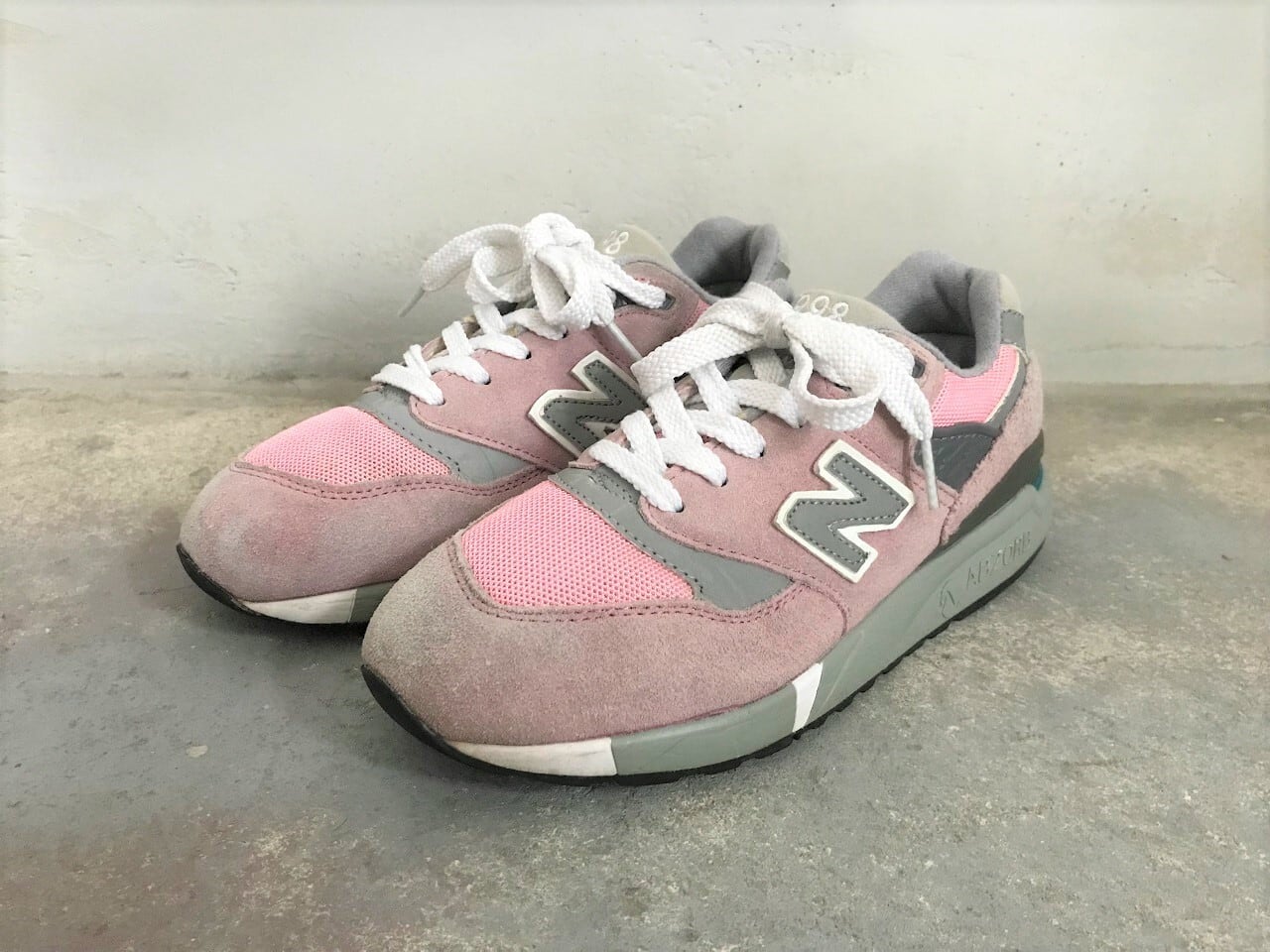 NEW BALANCE 998 PINK/WHITE MADE IN USA | AFTER DARK