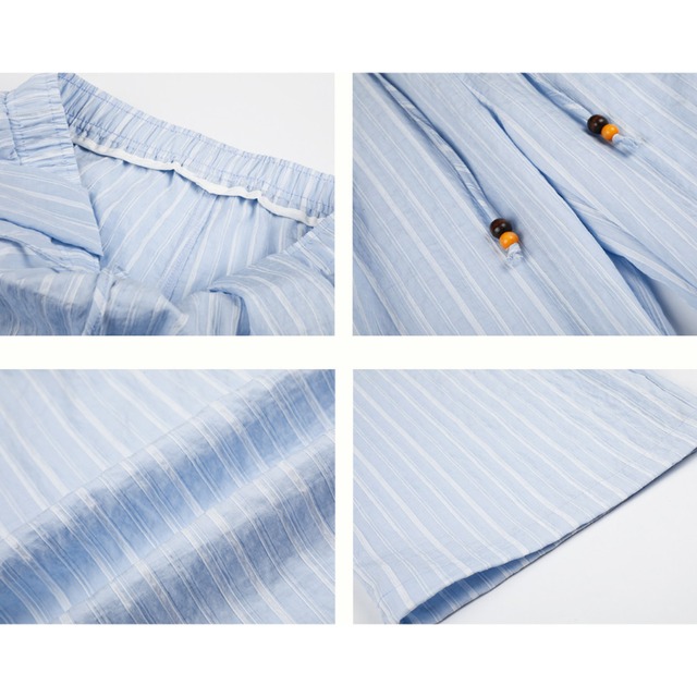 Striped drawstring pants　ストライプドローストリング　J2046