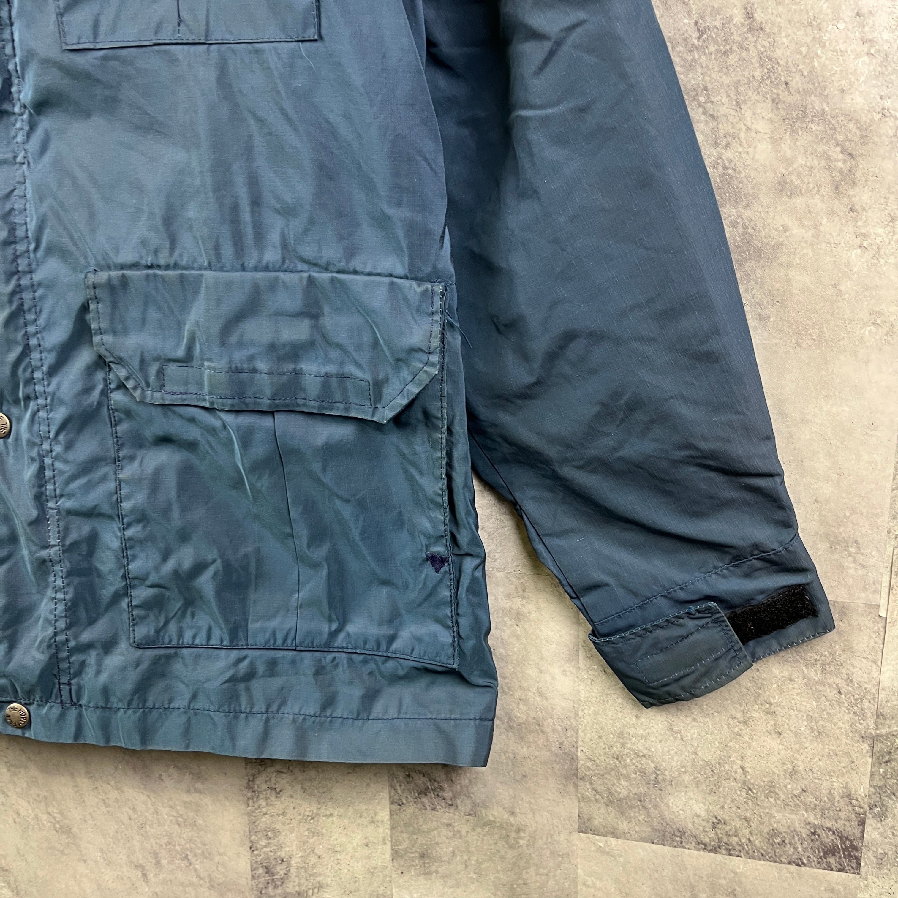 70s USA製 THE NORTH FACE マウンテンパーカー 茶タグ ブルー S 70s USA製 THE NORTH FACE マウンテンパーカー 茶タグ ブルー S