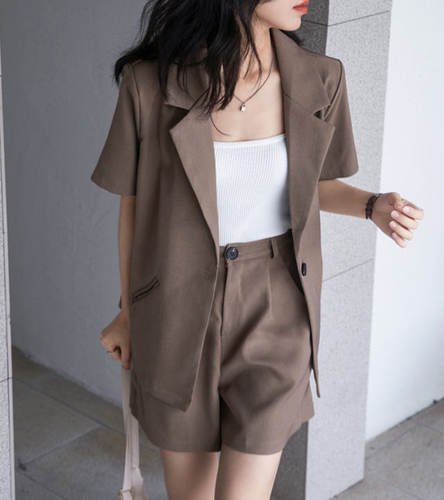 ジャケットセットアップ | lamitte deco トレンド 韓国ファッション