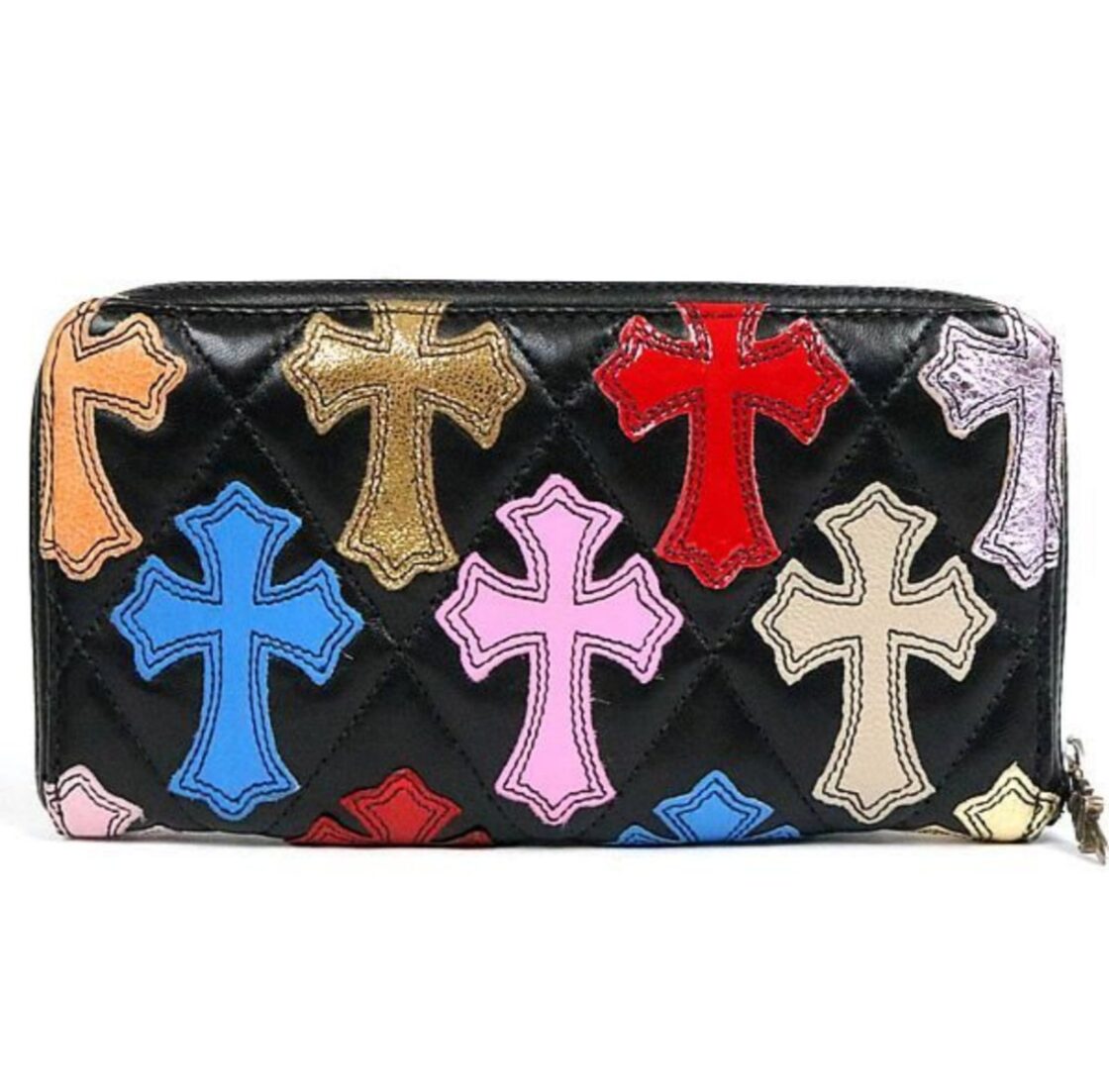 CHROME HEARTS クロムハーツ REC F ZIP #2 キルテッドセメタリー 長 
