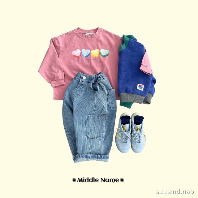 取寄:middlename ピグハートロンT※送料無料