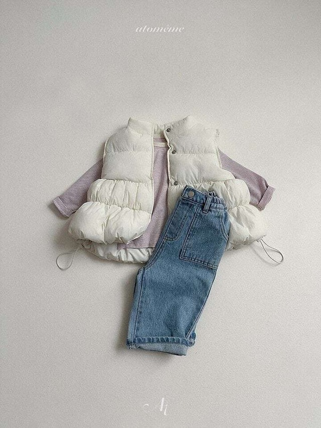 予約⌇atomeme / Honey bee fatigue denim