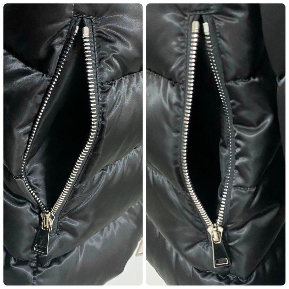 MONCLER / CUPIDONE ファーダウンジャケット 00 ブラック | Pay ID