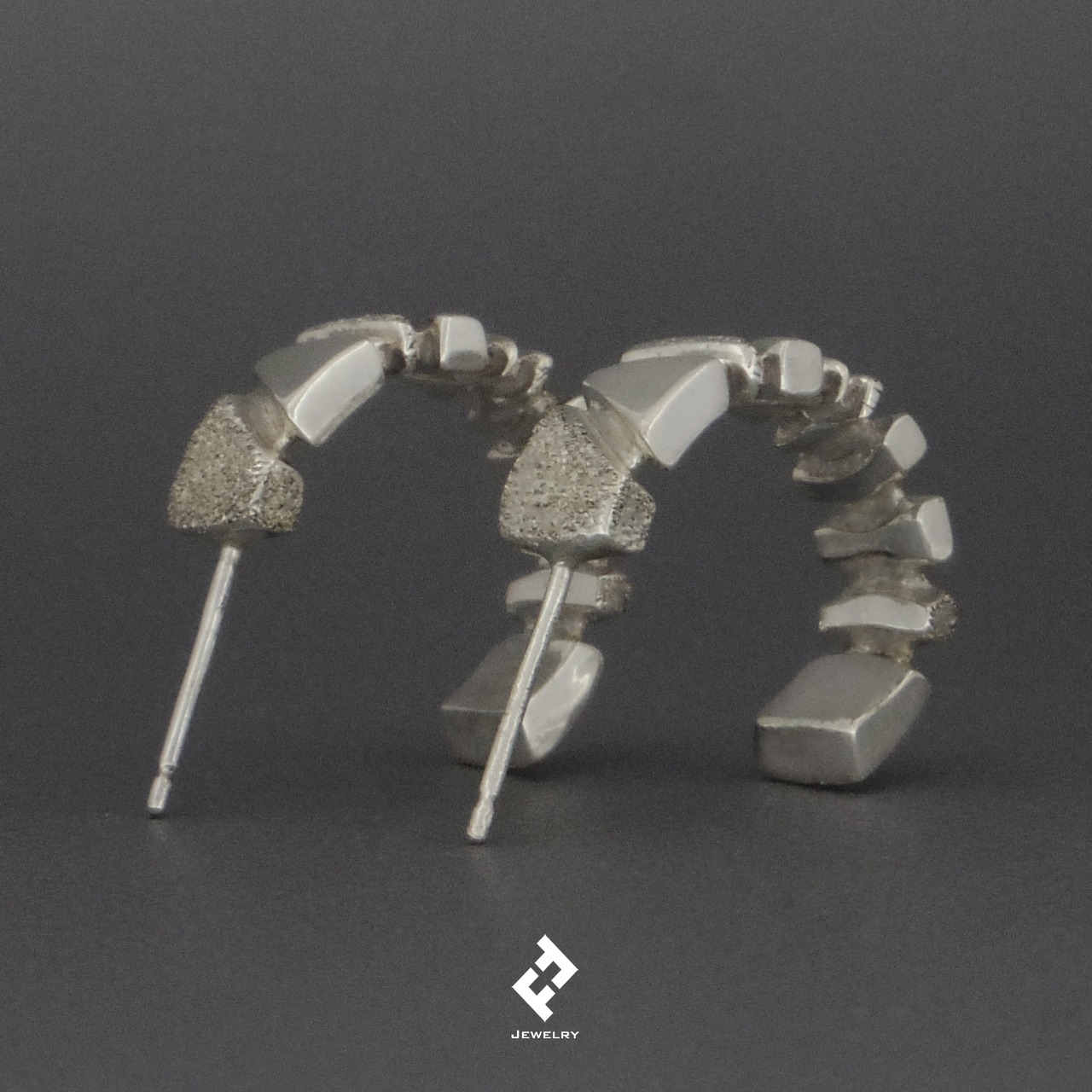 +piedras・イヤリング (silver)