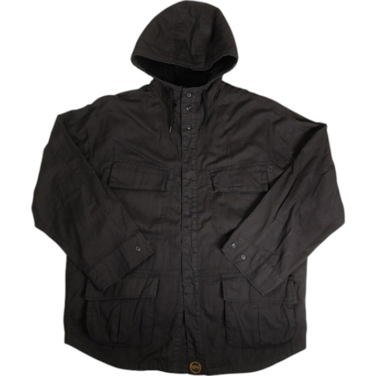 Size【L】 TENDERLOIN テンダーロイン RIP STOP BDU HOODED BLACK  