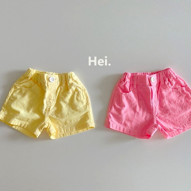 «予約»«Hei» ネオンショートパンツ 2colors