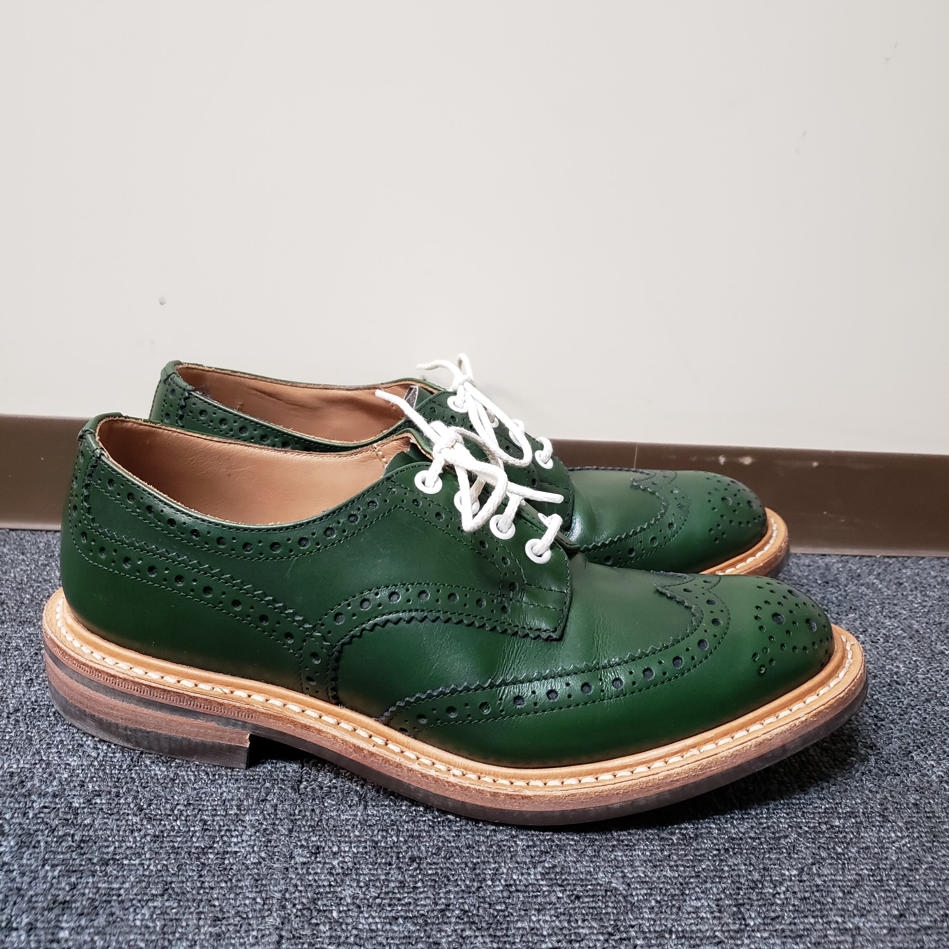 Tricker's LEATHER SHOES 5633 7 1/2 | safarionline