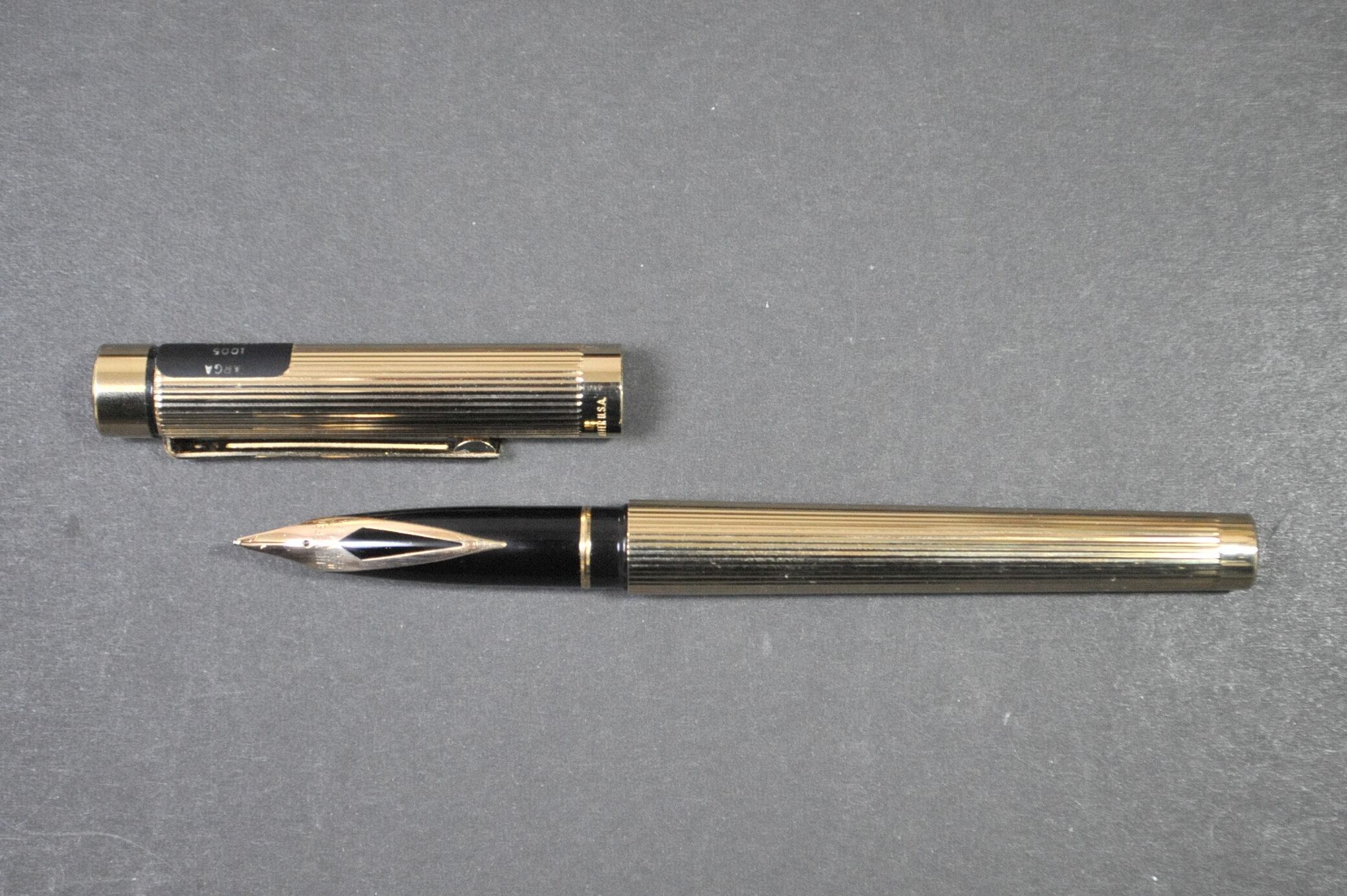 1976 シェーファー タルガ 1005 SHEAFFER Targa 1005 （細字） 14K