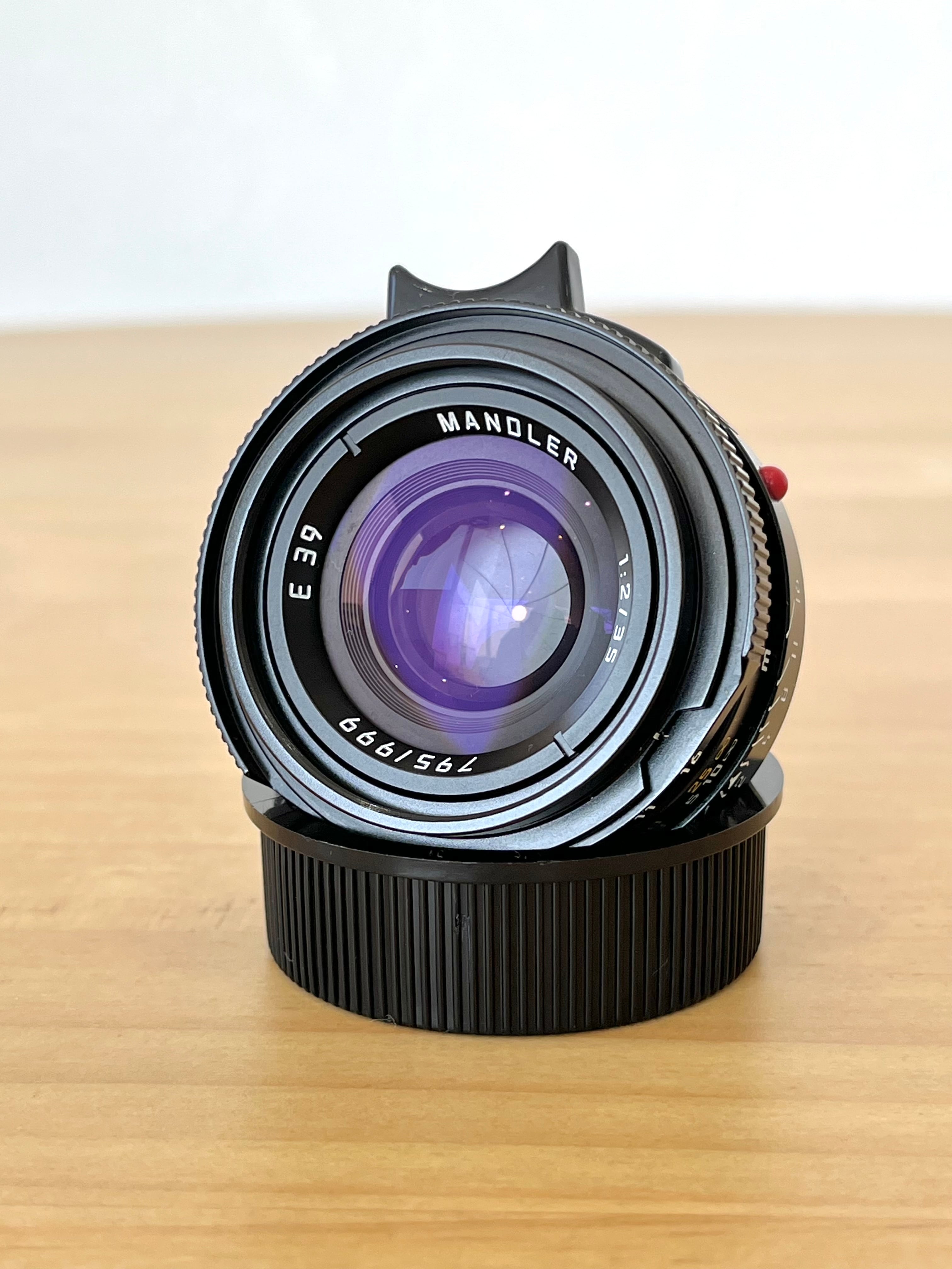 Mandler 7 Elements Lens Black for Leica M mount | しゅみのいえ