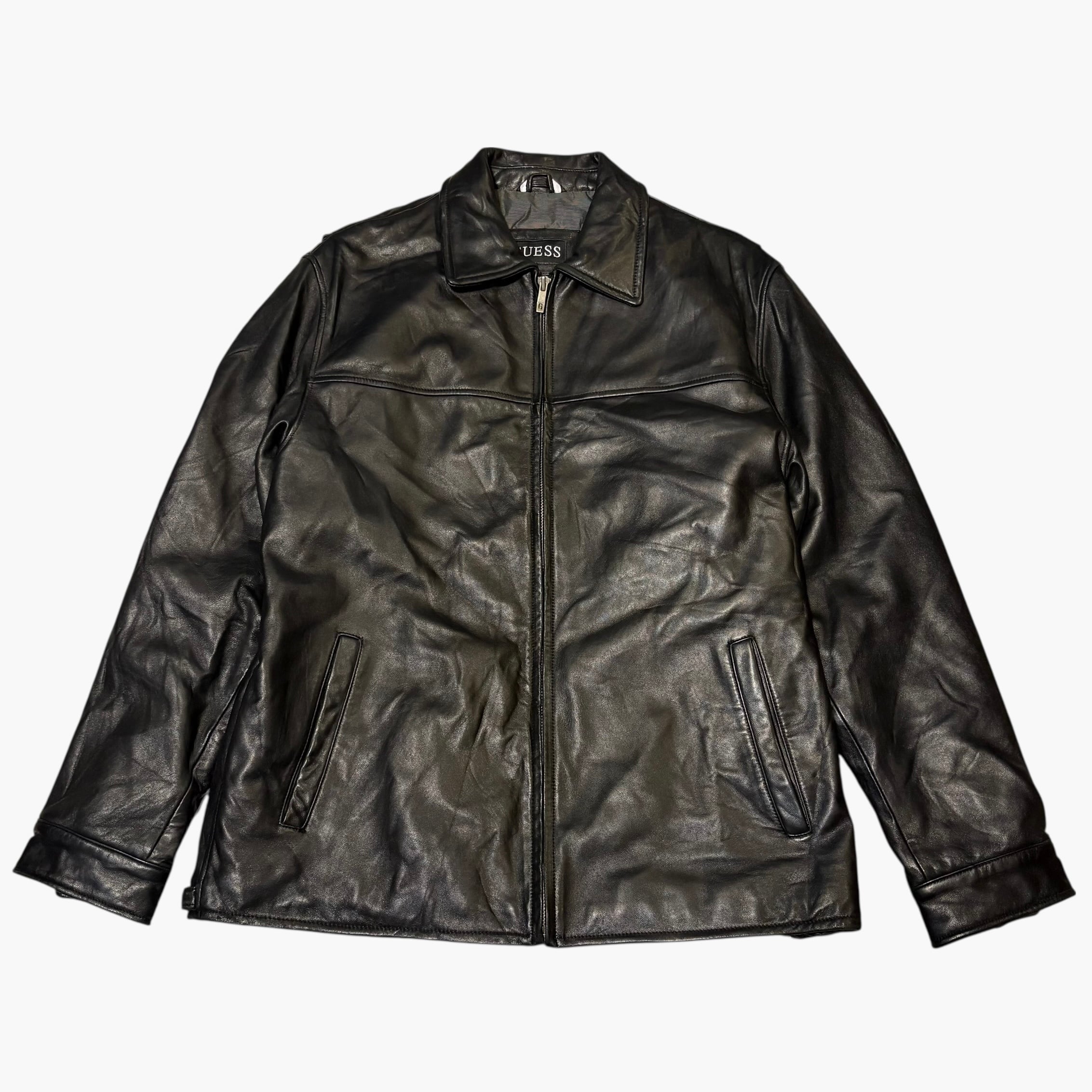 GUESS》”Leather Jacket” BIG SIZE | KILOS