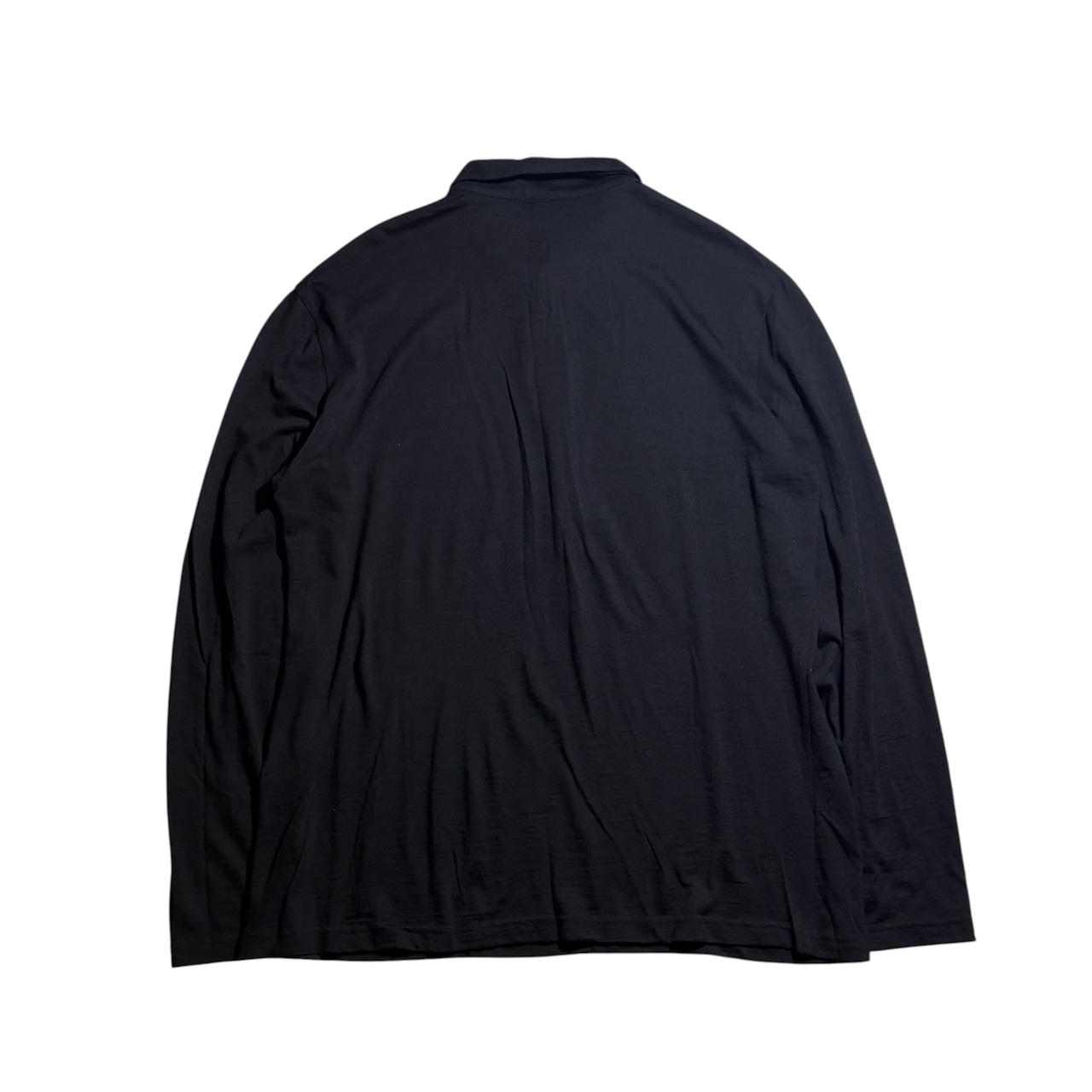 vintage GIANNI VERSACE black knit polo