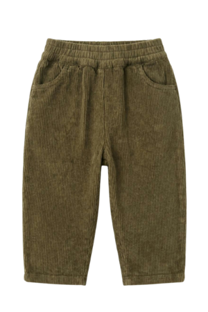STUDIO BOHEME　CARROT PANTS(24m) - DARK OLIVE