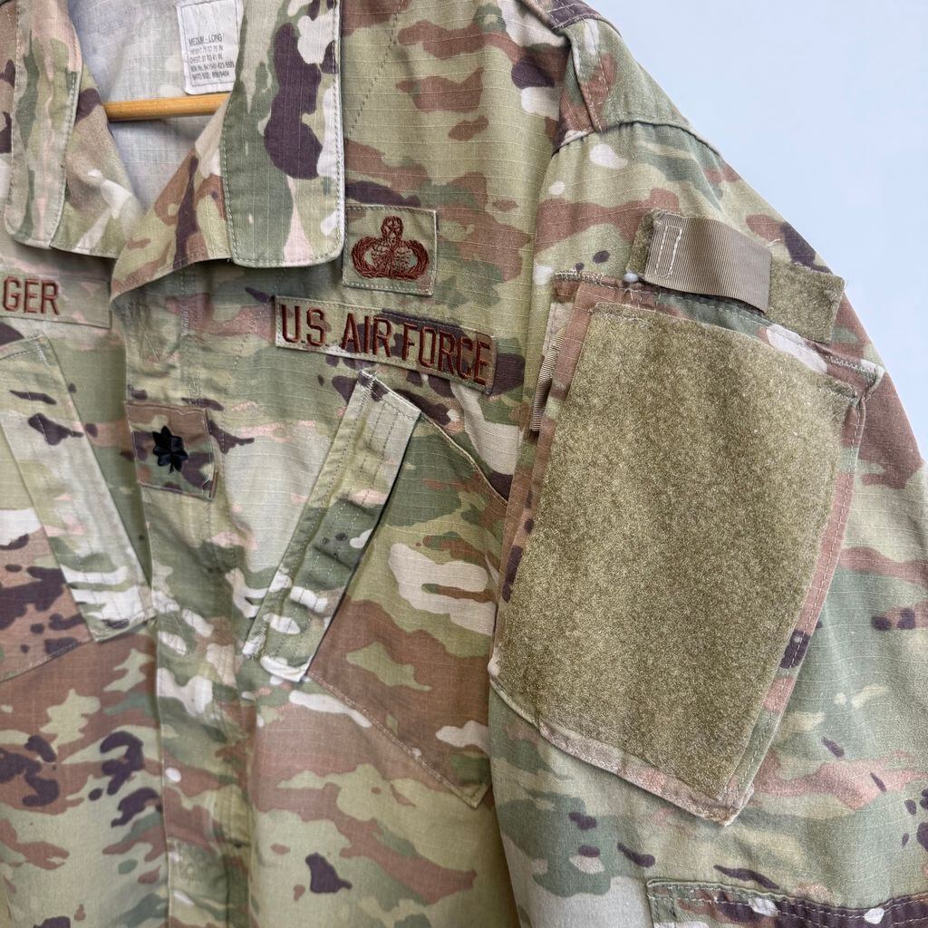 OCPコンバットジャケット U.S. AIR FORCE ミリタリージャケット 多色 M OCPコンバットジャケット U.S. AIR FORCE ミリタリージャケット 多色 M