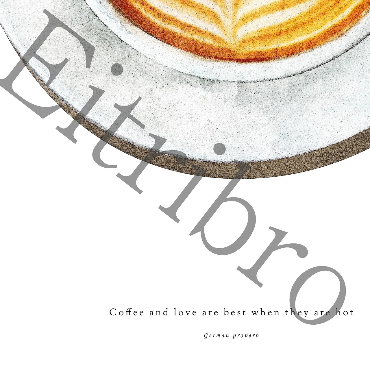 アートポスター / Caffè Latte　eb038