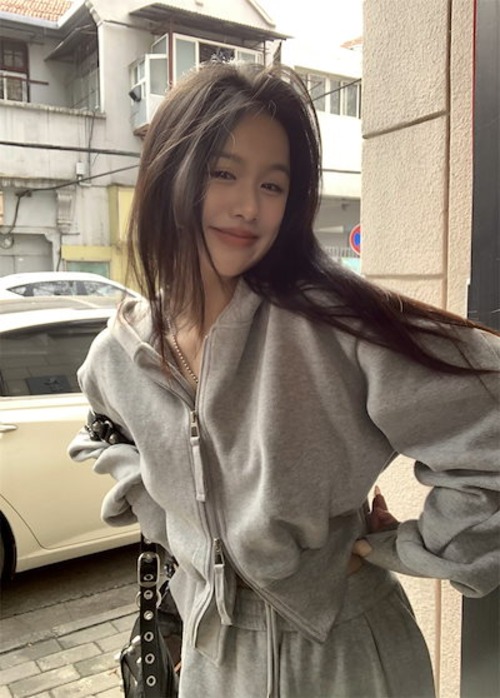 ショート かわいい フル ブルゾン トップス アウター ショート スタンド ショート ストリートハイ レディース アウター 長袖 セクシー トップス カジュアル ファッションお出かけ夏秋トラック